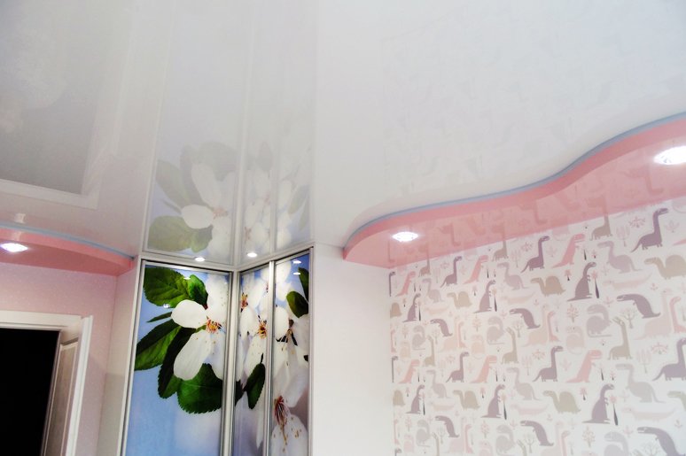 Глянцевый потолок