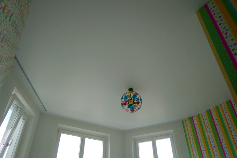 Натяжные потолки в детской