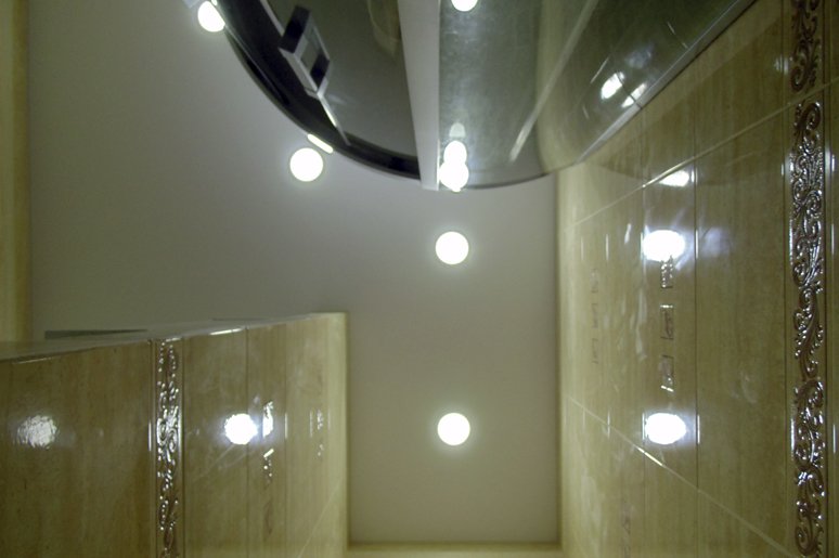 одноуровневый натяжной потолок цена