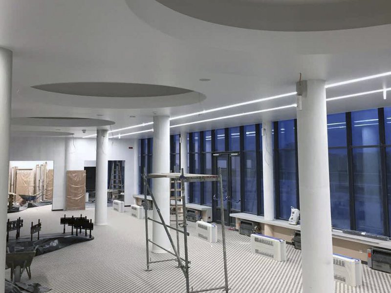 Монтаж парящих потолков