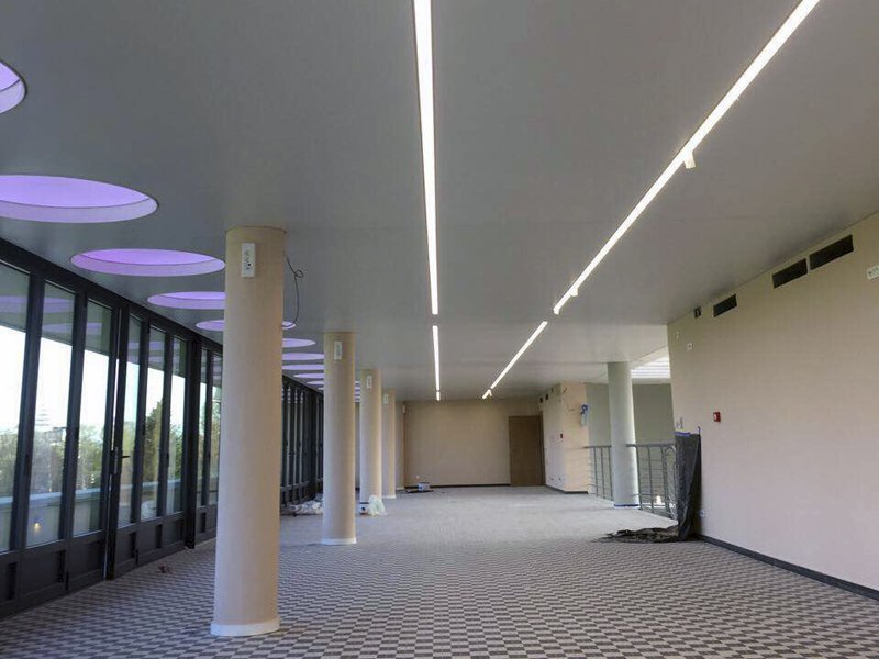 Монтаж парящих потолков